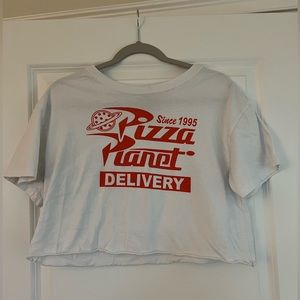 Pizza Planet crop top